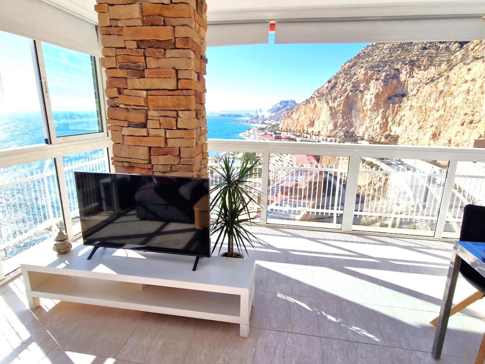 Appartement Vistas Al Mar. Gran Salon. Playa A 1 Minuto. Wifi à Alicante Extérieur photo