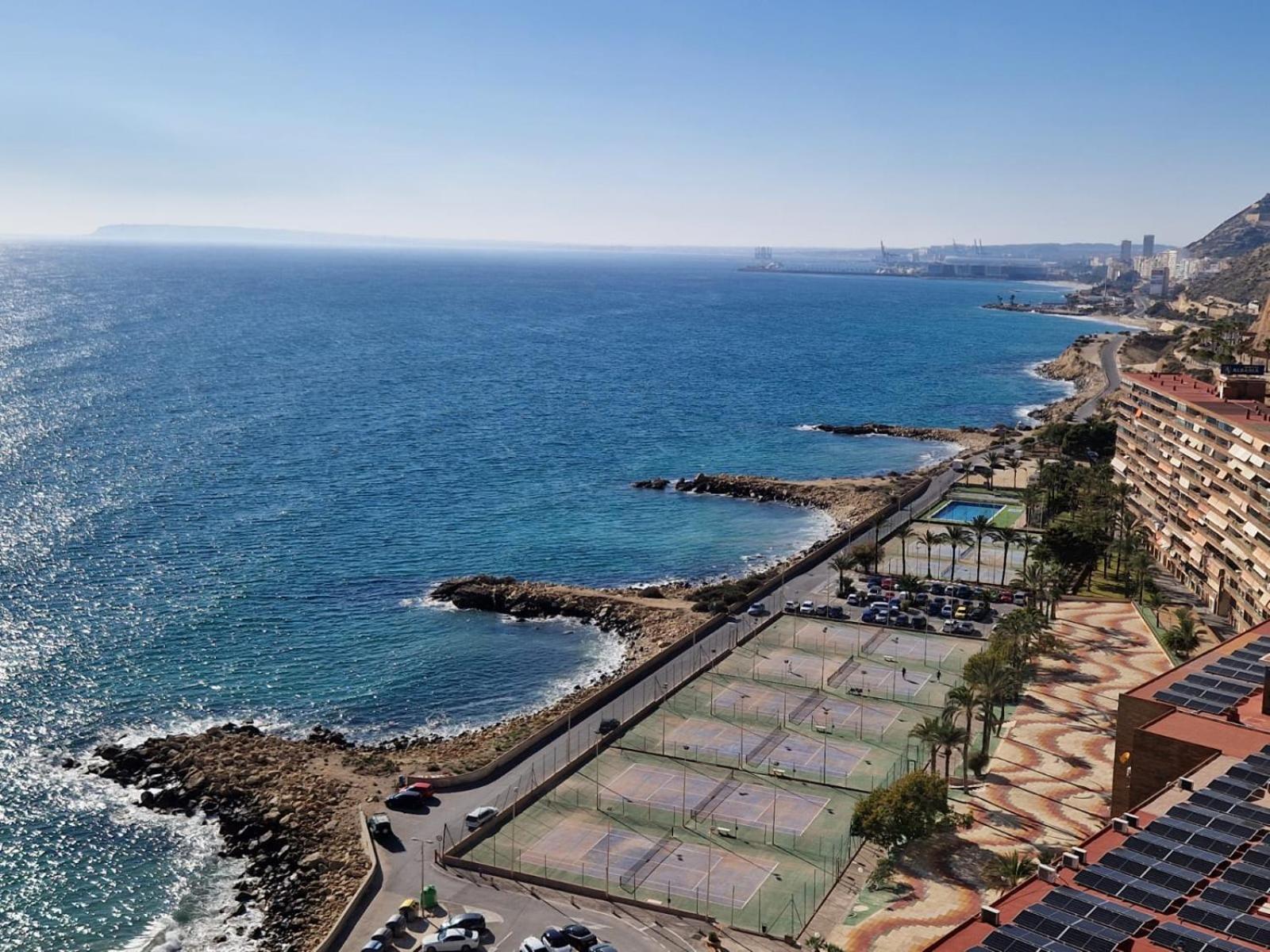 Appartement Vistas Al Mar. Gran Salon. Playa A 1 Minuto. Wifi à Alicante Extérieur photo